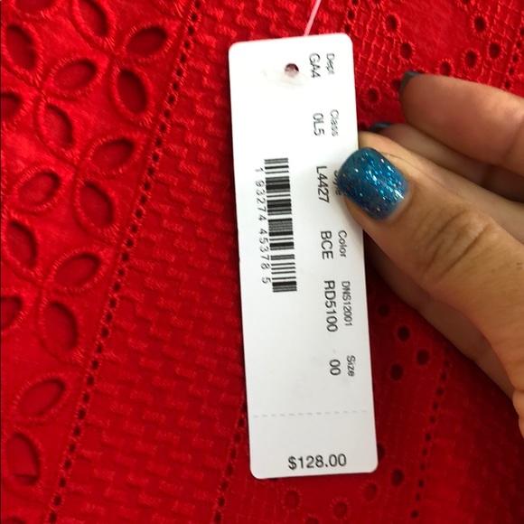 NEW • J. Crew • Flutter Sleeve Eyelet Mini Dress - Picture 8 of 8